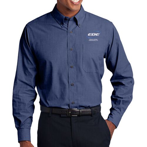 EDE - Tall Crosshatch Easy Care Shirt Thumbnail