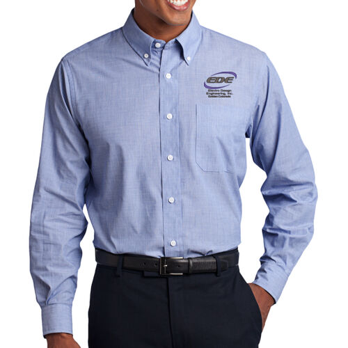 Golden Colorado - Tall Crosshatch Easy Care Shirt Thumbnail