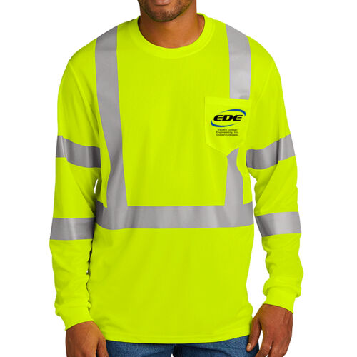 Golden Colorado - CornerStone® ANSI 107 Class 3 Mesh Long Sleeve Tee Thumbnail