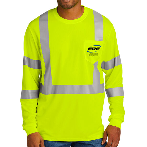 Golden Colorado - CornerStone® ANSI 107 Class 3 Mesh Long Sleeve Tee Thumbnail