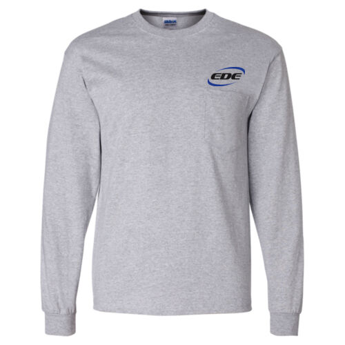 Gildan® - Ultra Cotton® Long Sleeve Pocket T-Shirt Thumbnail